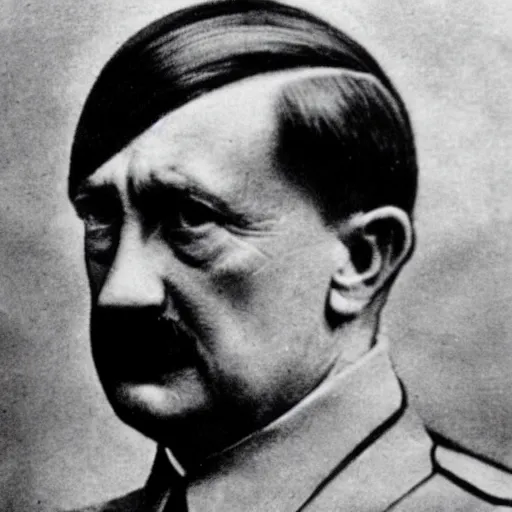 Image similar to hitler as an old man, 8 k