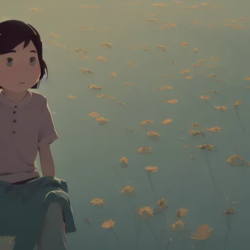 Image similar to song of myself, i am of old and young, of the foolish as much as the wise, regardless of others, ever regardful of others, cory loftis, james gilleard, atey ghailan, makoto shinkai, goro fujita, studio ghibli, rim light, exquisite lighting, clear focus, very coherent, plain background