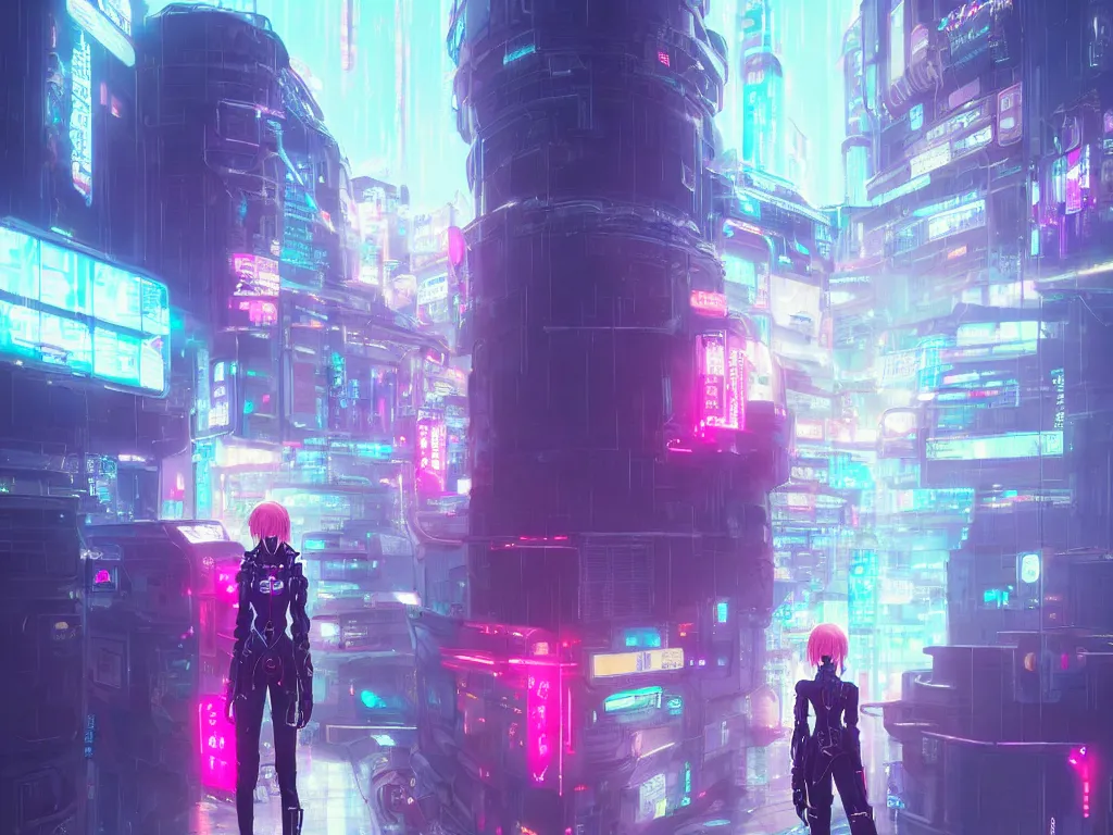 Prompt: portrait anime visual futuristic female cyber airforce, on cyberpunk neon light tokyo rainy rooftop, ssci - fi and fantasy, intricate and very beautiful, human structure, concept art, sharp focus, anime by rossdraws and liya nikorov and magali villeneuve and simon stalenhag and luxearte, frostine engine