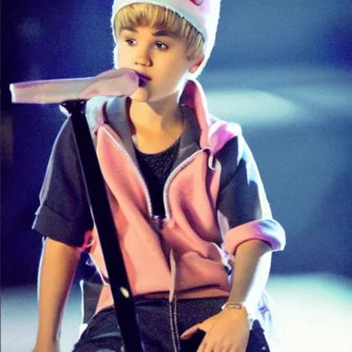 Image similar to justin bieber from the baby music video