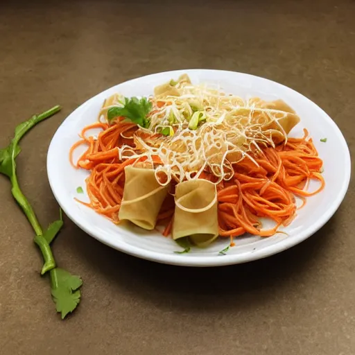 Image similar to spaghetti - os vietnamese spring roll