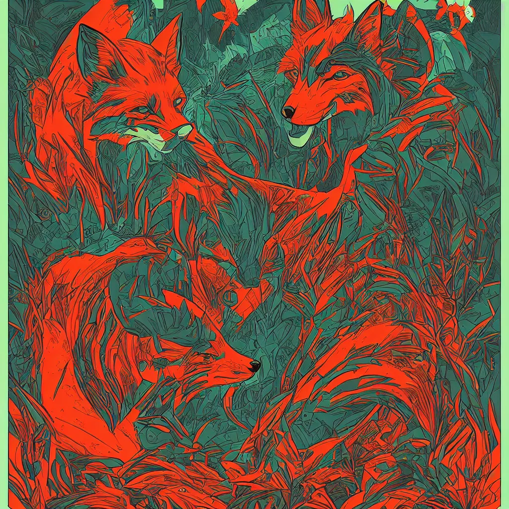 Image similar to fox face by kilian eng