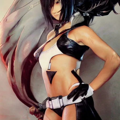 Image similar to tifa lockheart by masamune shirow