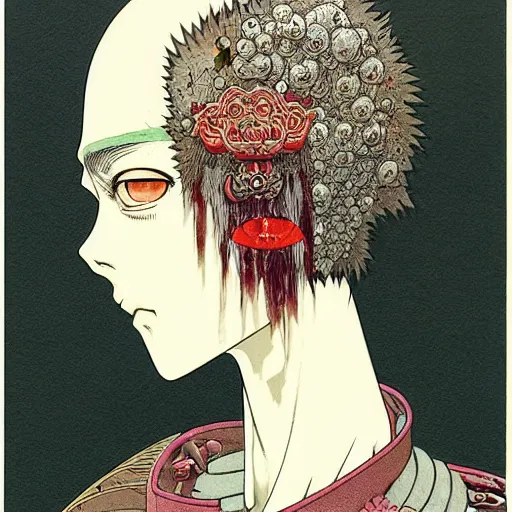 Prompt: prompt : portrait of knight painted in miyazaki color style drawn by katsuhiro otomo and takato yamamoto, inspired by fables, china doll face, smooth face feature, intricate oil painting, high detail, sharp high detail, manga and anime 2 0 0 0