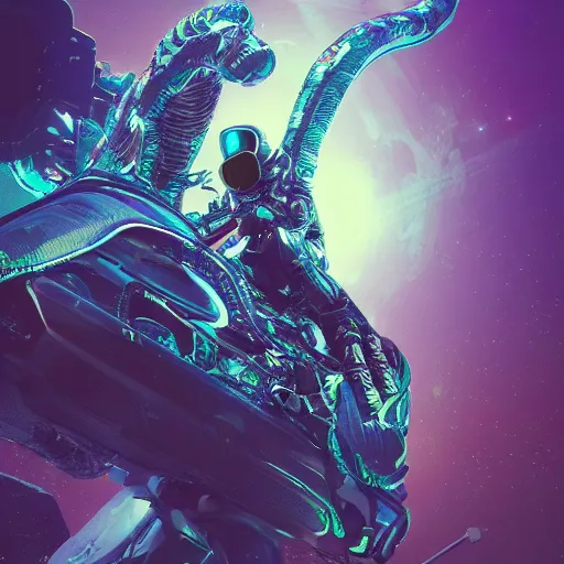 Prompt: portrait of a squid monster astronaut riding a Pegasus, full body portrait, intricate abstract. cyberpunk, intricate artwork, by Tooth Wu, wlop, beeple. octane render, trending on artstation, greg rutkowski very coherent symmetrical artwork. cinematic, hyper realism, high detail, octane render, 8k, minimalistic, hyperrealistic surrealism, award winning masterpiece with incredible details, a surreal vaporwave liminal space, highly detailed, trending on ArtStation