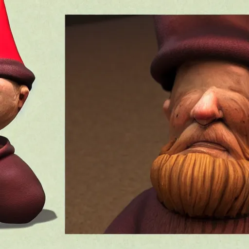 Prompt: Robert Malone as a gnome, photorealistic masterpiece, very sharp and detailed
