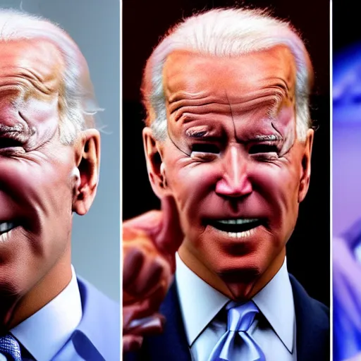 Prompt: Joe Biden as Alien