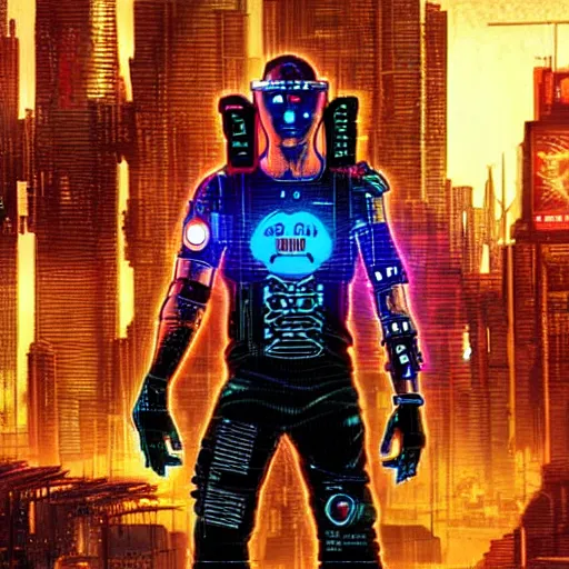 Prompt: ravaan in cyberpunk style