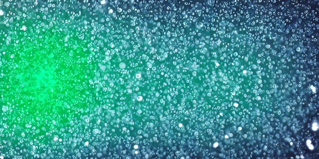 Image similar to millions of particles floating in water, insanely high resolution, high fidelity, 8 k, shallow depth of field