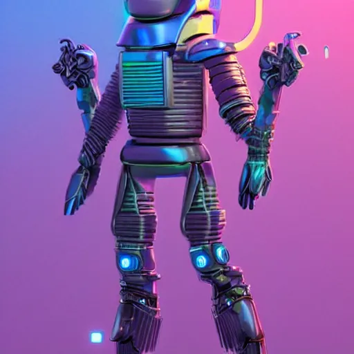 Prompt: 80s futuristic android character, slik design, colorful chrome:: by beeple and James Gilleard and Justin Gerard :: ornate, dynamic, particulate, intricate, elegant, highly detailed, centered, artstation, smooth, sharp focus, octane render, 3d