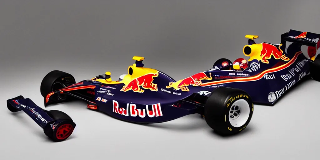 Image similar to Red Bull f1 car built in 1984