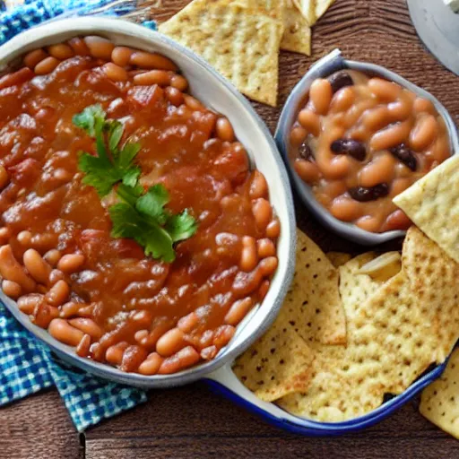 Prompt: sean bean, bean dip, baked beans