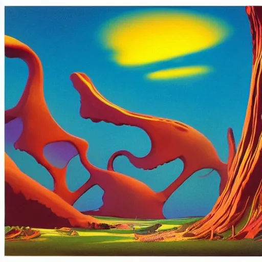 Image similar to rave part by roger dean