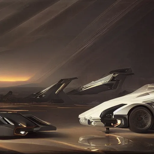 Image similar to full lenght sci-fi cars in the coronation of napoleon painting by Jacques-Louis David in the blade runner 2049 film and point cloud in the middle and everything in form of zaha hadid architects artwork by caravaggio unreal engine 5 keyshot octane lighting ultra high detail ultra hyper realism 8k 16k in plastic dark tilt shift full-length view