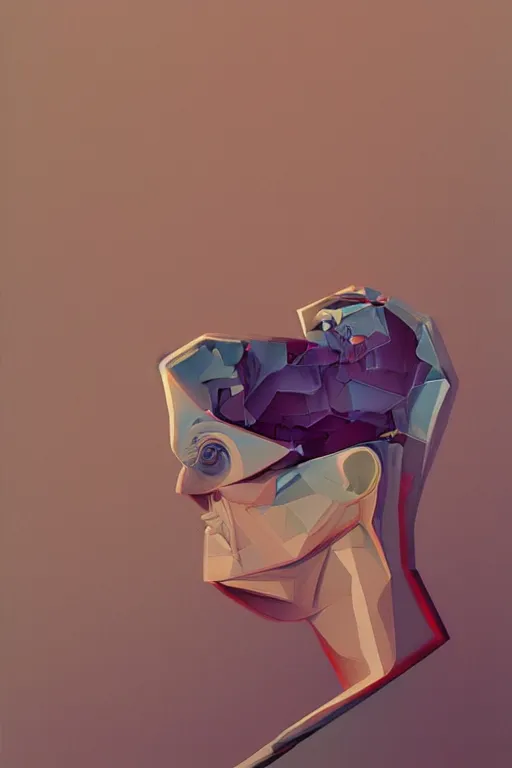 Image similar to woman wearing oculus and digital glitch head edward hopper and james gilleard, zdzislaw beksisnski, higly detailed