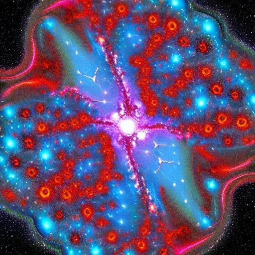 Image similar to Nebula fractal, lots of detail