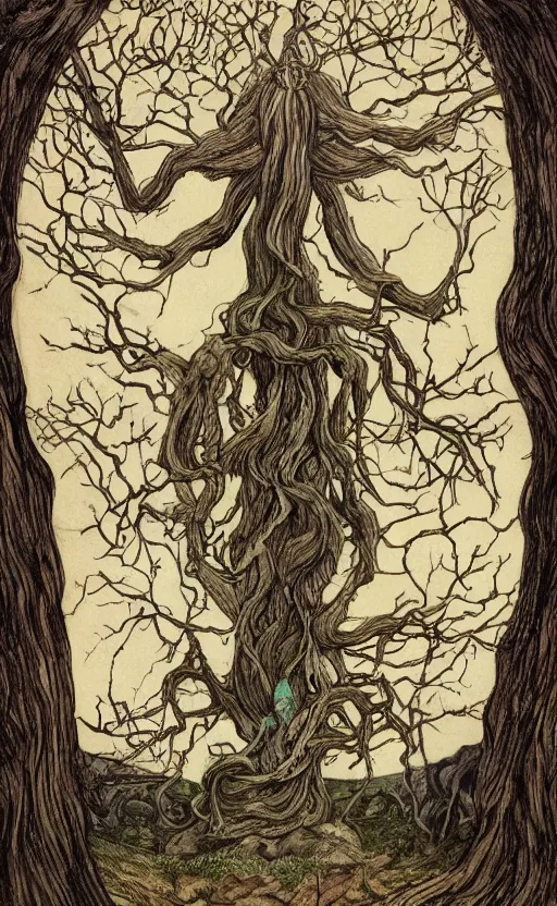 Image similar to yggdrasil, nordic folk