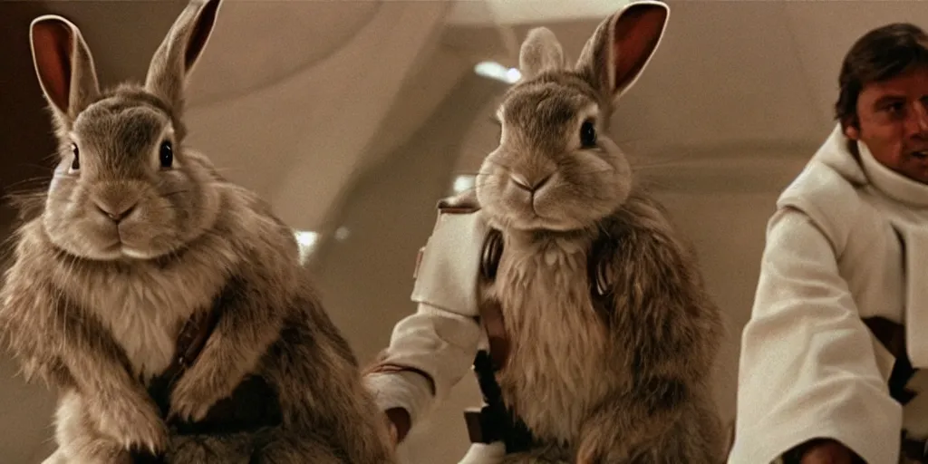 Image similar to a rabbit in the movie star wars screenshot