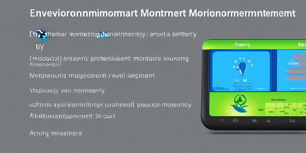 Image similar to smart environmental monitoring system