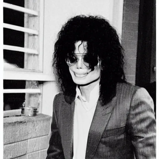 Image similar to michael jackson when he looked like a normal human being.