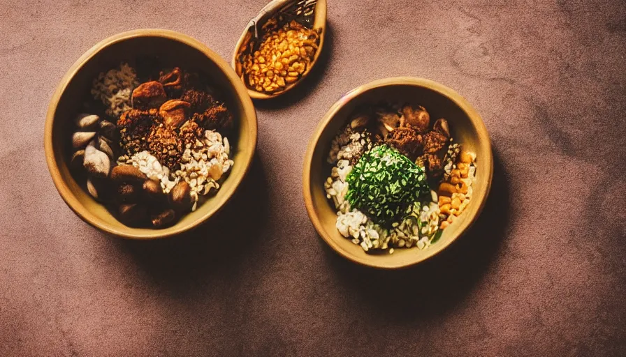 Prompt: budha bowl, food photography, cinematic, instagram