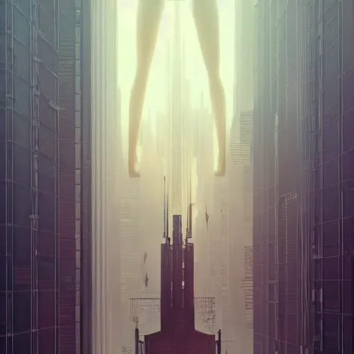 Prompt: a neo noir film still of futuristic architecture intricate complexity, by greg rutkowski, artgerm, ross tran, conrad roset, takato yomamoto, ilya kuvshinov. 4 k, beautiful, cinematic dramatic atmosphere