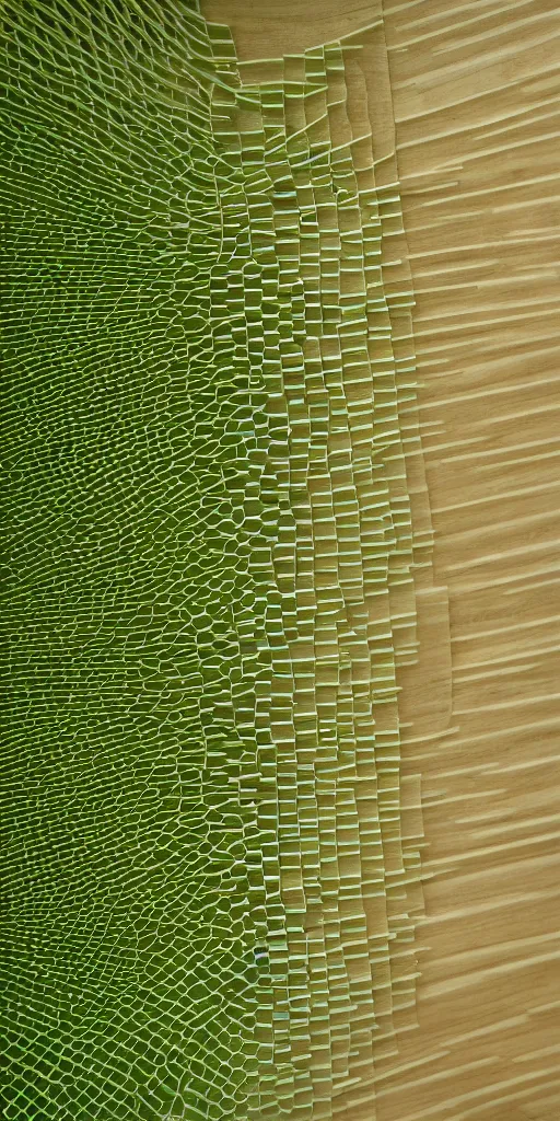 Image similar to diatoms, architectures, wood, green, symetric