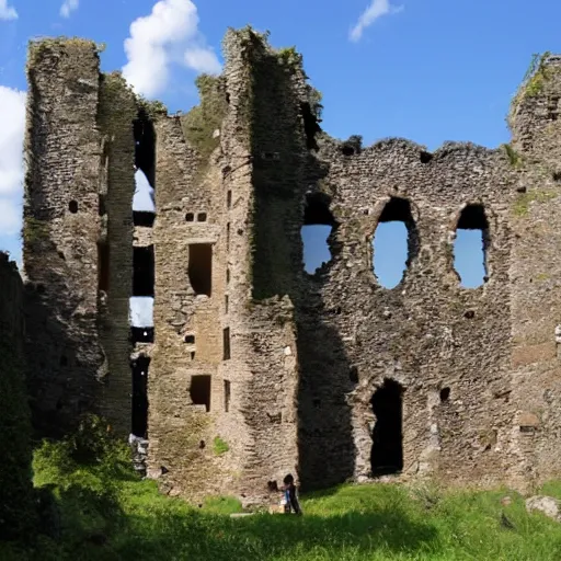 Image similar to castle ruins scenic