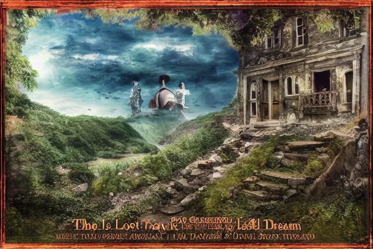 Prompt: the lost traveler's dream under the hill