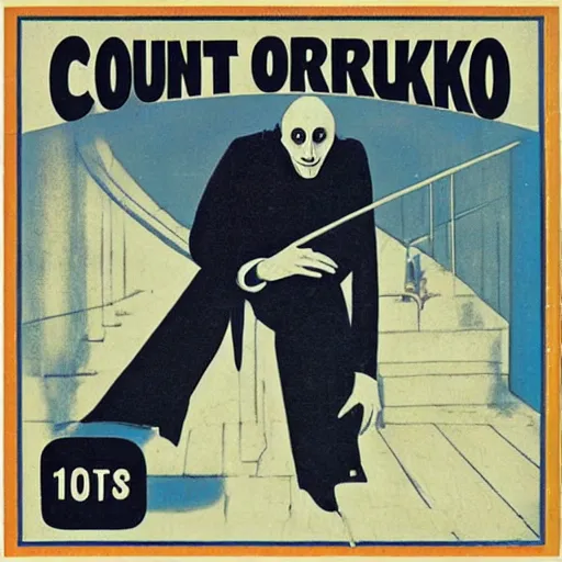 Image similar to count orlok 6 0 s blue note album cover