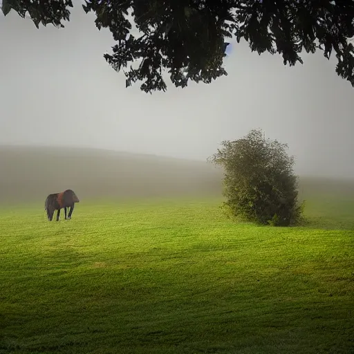 Prompt: a beautiful shire with tomatoes people foggy mystical masterpiece - n 9