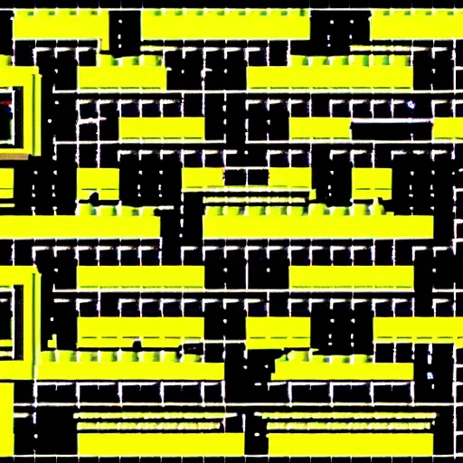 Prompt: slender man 8-bit pitfall-style atari game screenshot.