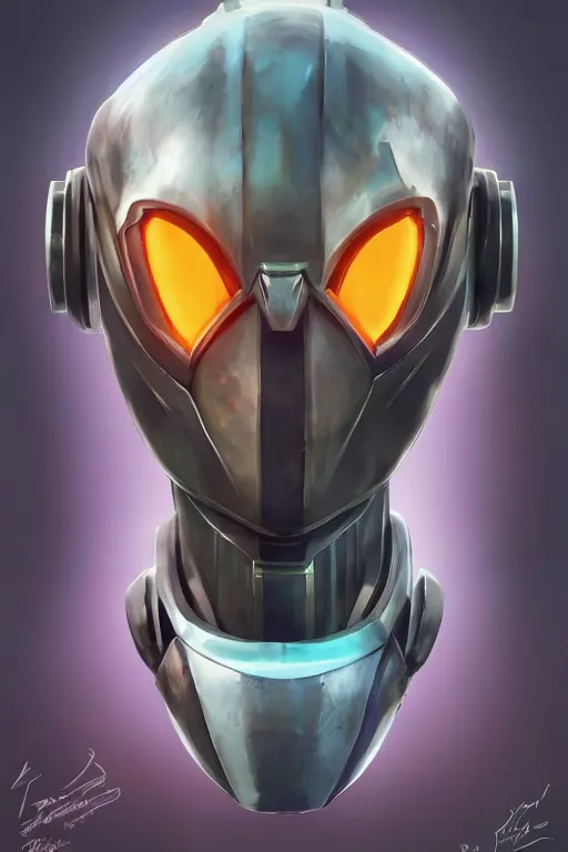 Image similar to epic mask helmet robot ninja portrait stylized as fornite style game design fanart by concept artist gervasio canda, behance hd by jesper ejsing, by rhads, makoto shinkai and lois van baarle, ilya kuvshinov, rossdraws global illumination radiating a glowing aura global illumination ray tracing hdr render in unreal engine 5