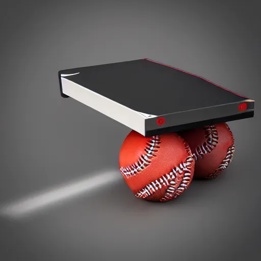 Image similar to a heat press playing baseball, octane render, hyperrealistic, photorealism