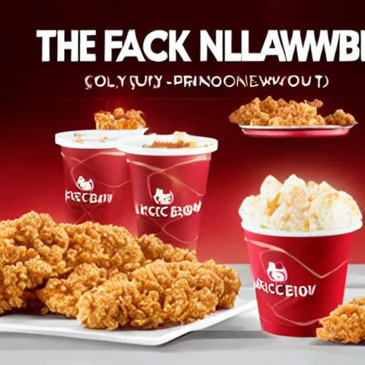 Image similar to The Jack Harlow promotional meal collaboration from KFC