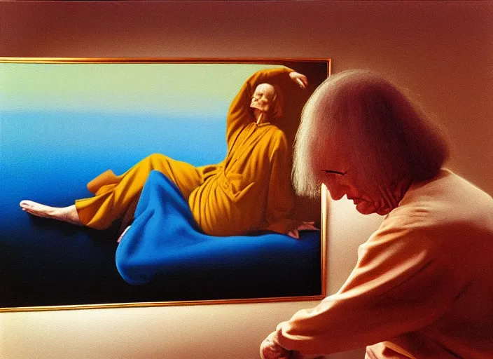 Prompt: a painting so beautiful and universally loved it creates peace on earth, by richard corben by william eggleston by annie leibovitz, fujifilm velvia 5 0. masterpiece. intricate, hyper realism, high detail, octane render, unreal engine, 8 k, by katsuhiro otomo