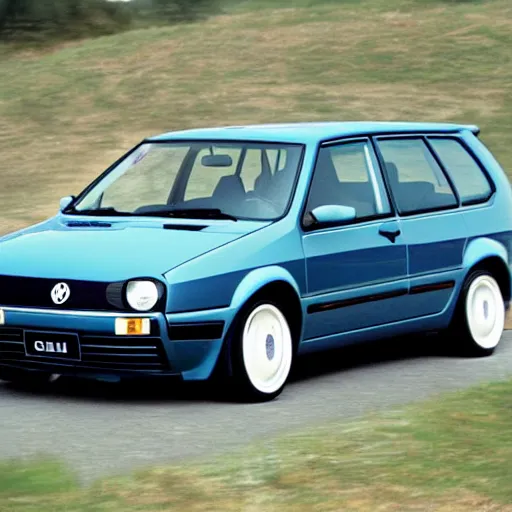 Image similar to Volkswagen Golf, made by Enzo Ferrari