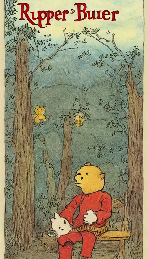 Image similar to rupert the bear by caldecott, randolph