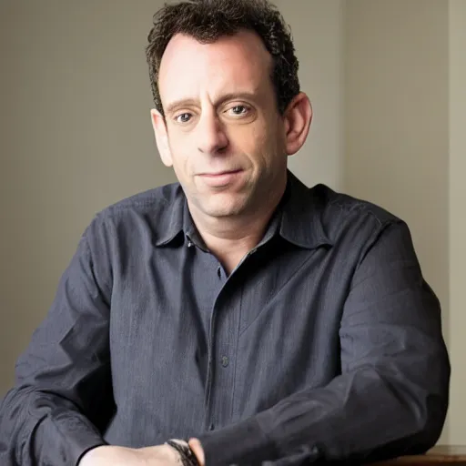 Prompt: Photo of author Sam Harris