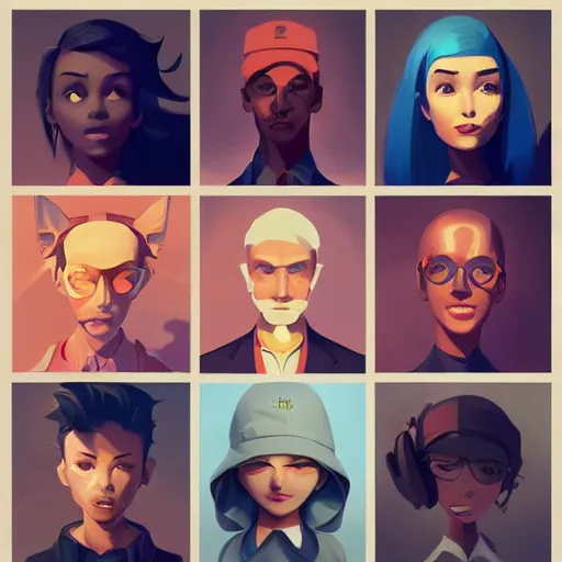 Image similar to face icon stylized minimalist m. a. s. h., loftis, cory behance hd by jesper ejsing, by rhads, makoto shinkai and lois van baarle, ilya kuvshinov, rossdraws global illumination