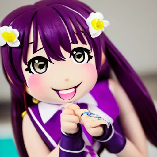 Prompt: Nozomi Tojo from Love Live! School Idol Festival