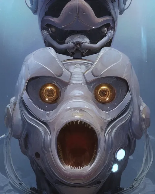 Image similar to Full shot of a venus squid monster astronaut defined facial features, intricate abstract. cyberpunk, symmetrical facial features. By Ruan Jia and Artgerm and Range Murata and WLOP and Ross Tran and William-Adolphe Bouguereau and Beeple. Key Art. Fantasy Illustration. award winning, Artstation, intricate details, realistic, Hyperdetailed, 8k resolution.