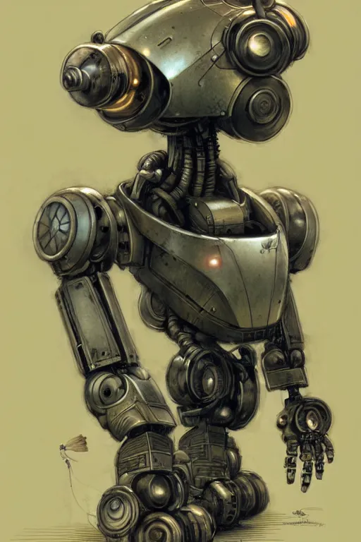 Image similar to robot by jean - baptiste monge