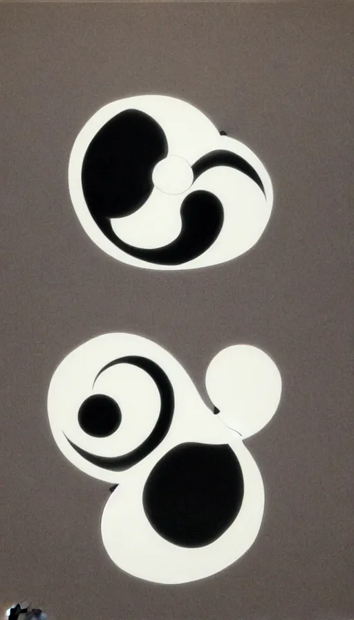 Image similar to Abstract representation of ying Yang concept, by James Gurney