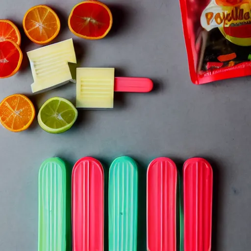 Image similar to yummy yummy popsicles product packing design