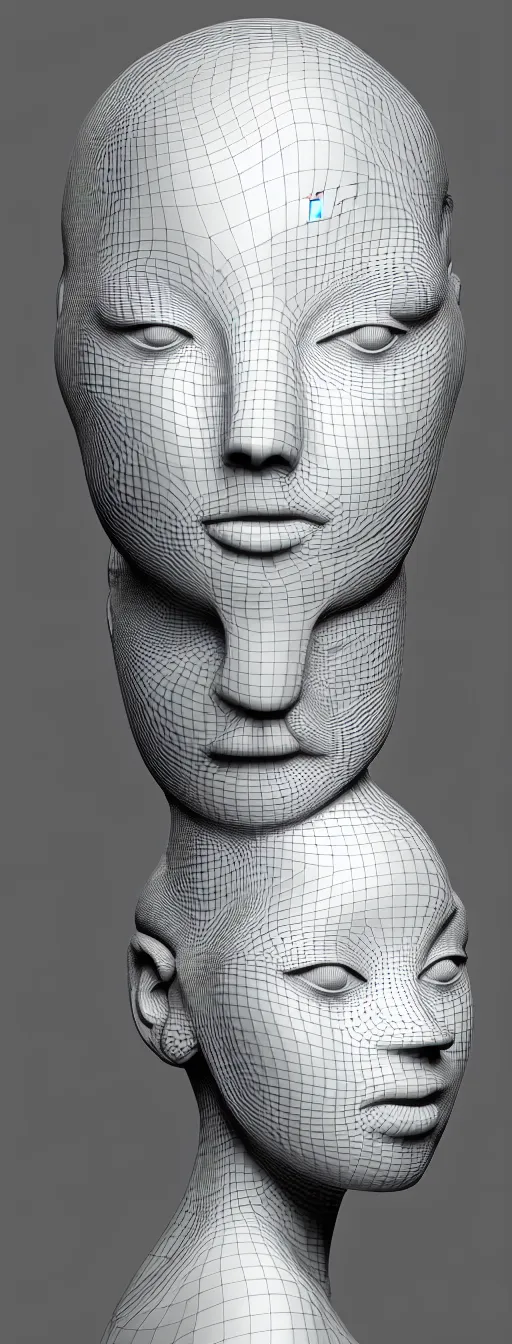 Prompt: complex 3d render ultra detailed of a beautiful porcelain profile woman face, black eyes, vegetal dragon cyborg, 150 mm, beautiful natural soft light, rim light, silver vanilla details, neural network, synapsis, magnolia big leaves and stems, roots, fine foliage lace, maze like, mesh wire, hyperrealistic, ultra detailed, mandelbrot fractal, anatomical, white metal neocubism armor, facial muscles, cable wires, microchip, elegant, octane render, black and white, H.R. Giger style