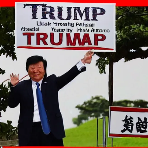 Prompt: Asian Trump