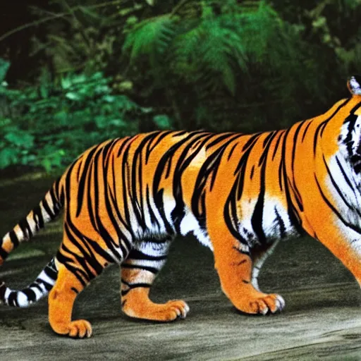 Image similar to hybrid of tiger and rat