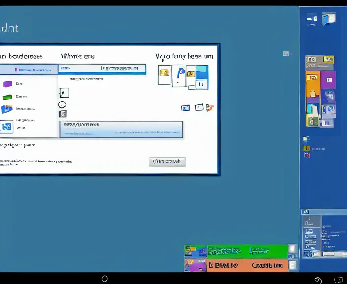 Prompt: Microsoft Windows 95, Screenshot