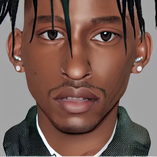 Prompt: Travis Scott in IMVU,